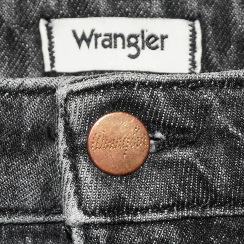 Wrangler Westward Night Ride Jeans Black W32 L34 High Rise‎ Bootcut Denim